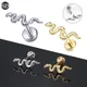 1pc Titan Ohr stecker Labret Tragus Lippen ringe Innengewinde Schlange Helix Ohrring Ohr stecker