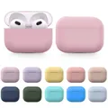 Custodia morbida in silicone per Apple Airpods Custodia protettiva per auricolari Bluetooth wireless di terza generazione per Air Pods 3 Borsa per scatola di ricarica