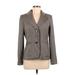 Jones New York Blazer Jacket: Gray Jackets & Outerwear - Women's Size 6