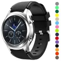 Cinturino in Silicone da 22mm per Samsung Gear S3 Classic/S3 Frontier/3 45mm Huawei Watch GT2