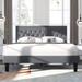 Latitude Run® Aquavion Platform Bed Upholstered/Linen in Gray | Queen | Wayfair 2E39A45E7DDE454DA8FE6FAC06446C07