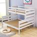 Harriet Bee Japha Wood Bunk Bed w/ Ladder & Guardrail | Twin XL Over Queen | Wayfair B3015C97842C4383A1AEE471EA8AF3F2