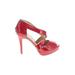 MICHAEL Michael Kors Heels: Red Shoes - Women's Size 8 1/2