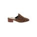 Soludos Mule/Clog: Brown Shoes - Women's Size 9 1/2
