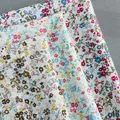 Betsy-Tissu 100% Coton pour Enfants Rose Vert 60S Tissun Bébé Couture de Robes Grill Jupe