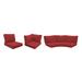 Cover Set for LAGUNA-06l in Terracotta - TK Classics CK-LAGUNA-06l-TERRACOTTA