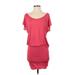 Soft Joie Casual Dress - Mini: Red Solid Dresses - Women's Size Small