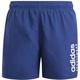 ADIDAS Kinder Badeshorts Sportswear Essentials Logo CLX Kids, Größe 128 in Blau