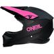 Oneal 1SRS Solid Casco Motocross, nero-rosa, dimensione S