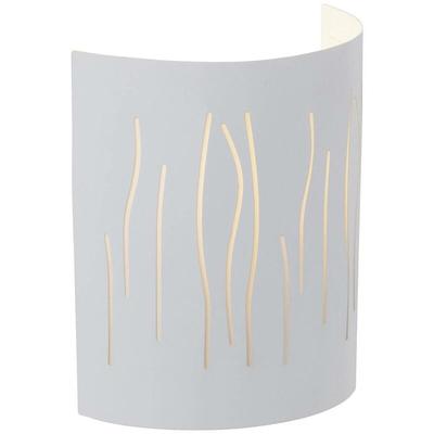 Lampe Kinley Wandhalbschale weiß 1x A60, E27, 40W, geeignet für Normallampen (nicht enthalten) Für Image