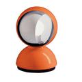 Lampe avec réflecteur orientable orange