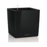 Vaso da interno e esterno cube Premium 40 cm - Nero Lucido - Nero Lucido