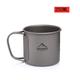 Outdoor-Camping-Kaffeetasse aus reiner Titanlegierung, Teetasse, Wassertasse mit Deckel, ultraleichter Hängetopf, Glamping-Geschirr, Angelausrüstung