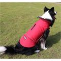 chien vers le bas manteau imperméable coupe-vent réversible chien manteau d'hiver léger chaud chien veste réfléchissant chien gilet manteau vêtements temps froid chien vêtements pour petits moyens