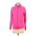 Hanes Zip Up Hoodie: Pink Tops - Women's Size Small