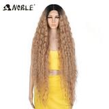 Synthetic Lace Front Wig 42 Inch Long Curly Wigs For Women Lace Front Wig Blonde Full Lace Wig Blonde Lace Wig Cosplay NT1B-23C 42 Inches Lace Wigs