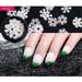 Besaacan Nail Accessorie on Saleï¼� New Nail Jewelry Christmas Patch Snowflake Computer Sheet Series Christmas Jewelry Nail Nail Patch Ladies Diy Nail Sticker Nail Salon Home Decoration Nail Care A