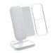 Miss Sweet Lighted Tri-fold MGF3 Makeup Mirror Vanity Mirror with 1X/2X/3X Magnification (Pure White)