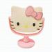 Kawaii Hello Kitty Desktop Vanity Mirror Cartoon Diy Shiny Rhinestones Beauty Handheld Mirror Pink Diamond Girls Birthday Gift GC