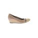 Attilio Giusti Leombruni Wedges: Tan Shoes - Women's Size 37.5