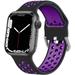 Yepband Sport Bands Compatible with Apple Watch Band iWatch Bands 49mm 45mm 44mm 42mm 41mm 40mm 38mm Women Men Adjustable Soft Silicone Sport Band for iWatch Series 9 8 7 6 5 4 3 2 1 SE Ultra