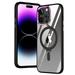 For iPhone 14 Pro Max Clear MagSafe Case Magnetic Ring Stand Slim Cover