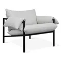 Gus Modern Fulton Lounge Chair - ECCHFULT-ROSARG-BP