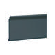 Profil pour fixation. flag solin colaminé pvc 2mx7cm - RAL7047 Gris Clair