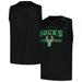 Men's Fanatics Branded Black Milwaukee Bucks Birdseye Muscle Tank Top