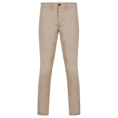 Trousers Kahua Stretch Cotton Chino Trousers in Nomad Sand - Kensington Eastside / M - Tokyo Laundry