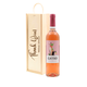 Personalised Fruity Rose Vinho Verde Rose Wine Gift " Thank You " Wooden Gift Box