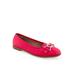 Women's Bia Casual Flat by Aerosoles in Pink Leather (Size 9 M)