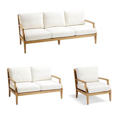 Westport Tailored Furniture Covers - Seating, Loveseat, Sand - Frontgate
