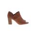 Adam Tucker Heels: Brown Shoes - Women's Size 8