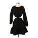 Gap Casual Dress: Black Solid Dresses - Women's Size Small