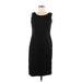 Kasper Casual Dress - Sheath: Black Dresses - Women's Size 6