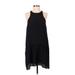 Likely Casual Dress - A-Line: Black Solid Dresses - Women's Size Small