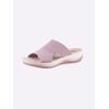 Pantolette JANA, Damen, Gr. 38, rosa (rose), Textil, sportlich, Schuhe