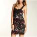 Free People Dresses | Free People Knockout Floral Lace Sleeveless Bodycon Dress Womens Size Small | Color: Black | Size: S