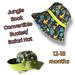 Disney Accessories | Disney Baby Jungle Book Convertible Bucket / Safari Hat Size 12-18 Months | Color: Blue/Green | Size: 12-18 Months