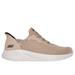 Skechers Men's Slip-ins: BOBS Sport Squad Chaos Sneaker | Size 7.0 | Tan | Textile/Synthetic | Vegan | Machine Washable