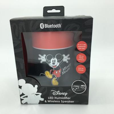 Disney Portable Audio & Video | Disney Mickey Mouse Led Humidifier And Wireless Speaker Brand New In Box | Color: Black/Red | Size: Os