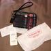 Coach Bags | Nwt! Authentic Coach Plaid Signature Print Wallet | Color: Black/Red | Size: Os