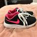 Nike Shoes | Girls Nike Pink Black Sneakers Children’s Kids Size 11.5 | Color: Black/Pink | Size: 11.5g
