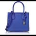 Michael Kors Bags | Nwt Michael Kors Mercer M Leather Messenger Bag | Color: Blue/Silver | Size: Os