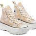 Converse Shoes | Converse Run Star Hike High 'Summer Spirit - Sesame' Women’s 11 | Color: Cream/White | Size: 11