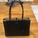 Kate Spade Bags | Kate Spade Smooth Leather Medium/Large Tote Black W 3 Pockets Can Hold A Laptop | Color: Black | Size: Os