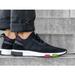 Adidas Shoes | Adidas Nmd Racer Core Black Solar Pink Size 8 | Color: Black/Pink | Size: 8