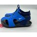 Nike Shoes | Nike Sunray Protect 2 (Td) Blue/White Toddler Boy's Sandals - Size 7c | Color: Black/Blue | Size: 7bb
