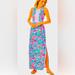 Lilly Pulitzer Dresses | Absolutely Stunning Lilly Pulitzer Maxi Dress | Color: Blue/Pink | Size: 12